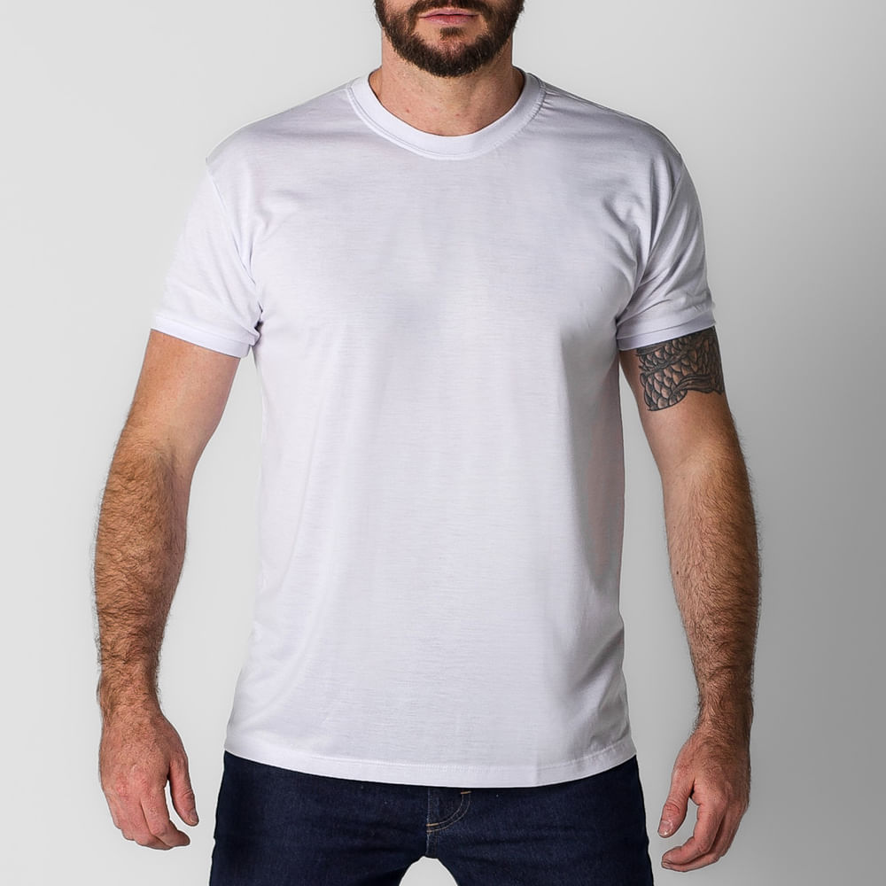 Camiseta Basic Unissex Branca