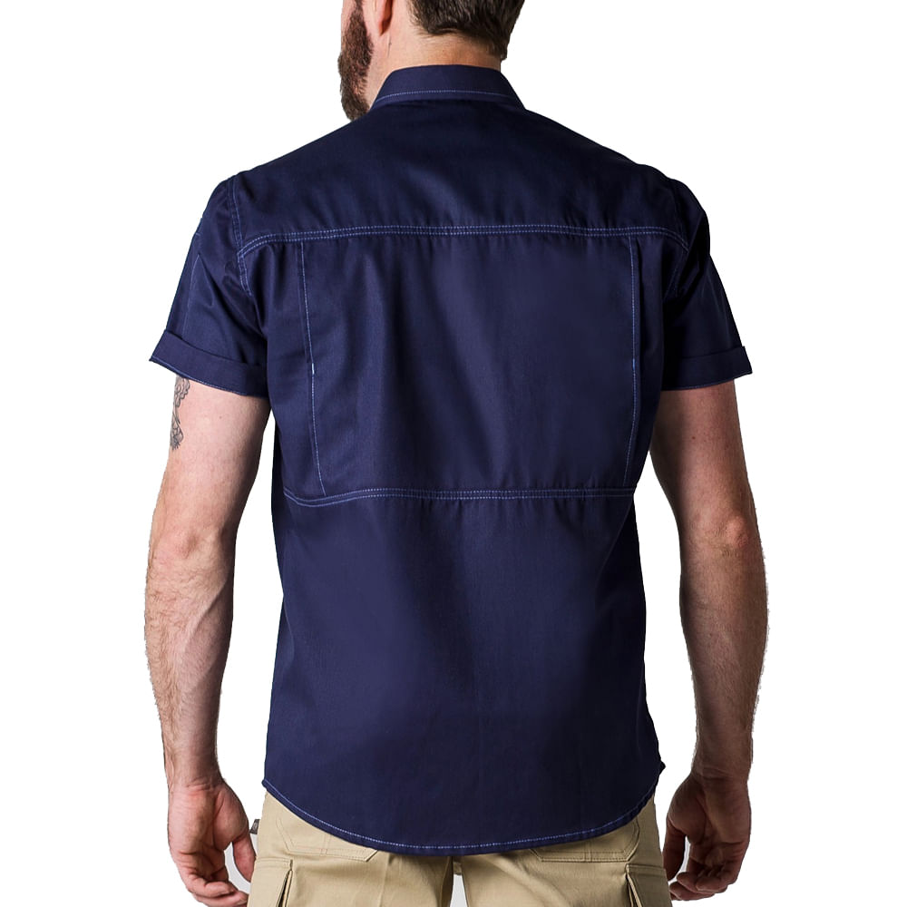 Workshirt Camisa Titan Azul Marinho