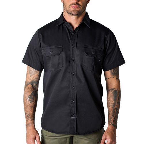 Workshirt Camisa Titan Preta All Black