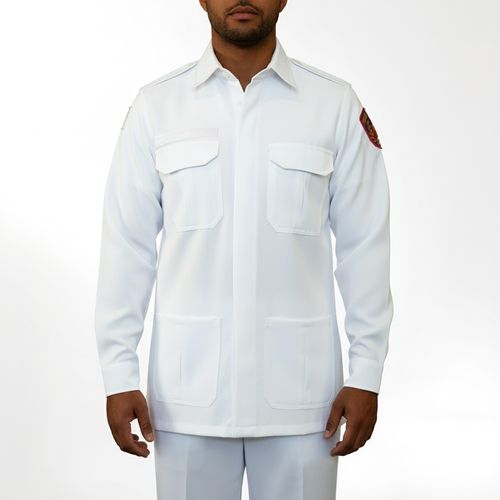 Blusão Branco B9 Manga Longa Masculino Pmmg
