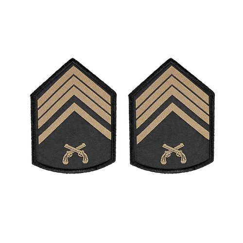 Divisa Bordada Caqui 2º Sargento Pmmg