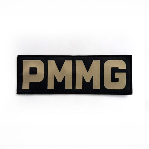 Tarjeta Bordada Para Colete Pmmg Costas