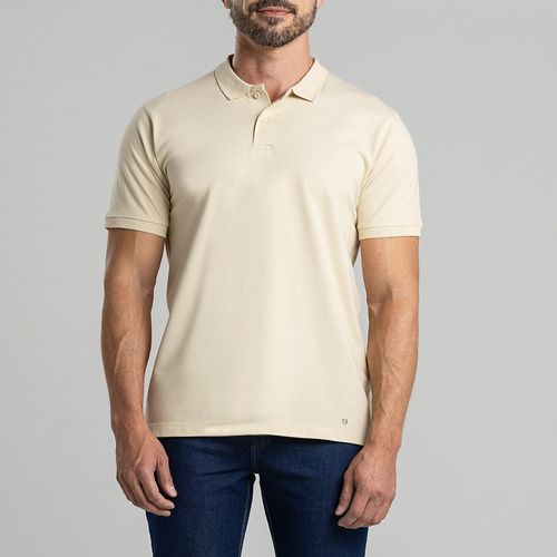 Camisa Polo Select Algodão Egípcio Tan Citerol