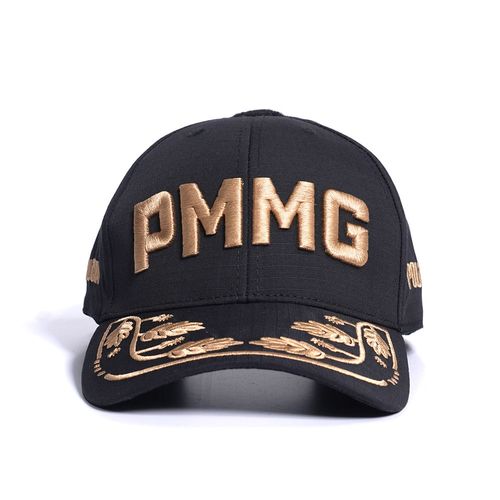 Boné Coronel Preto Pmmg