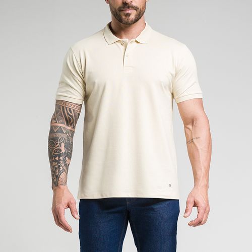Camisa Polo Select Algodão Egípcio Tan Citerol