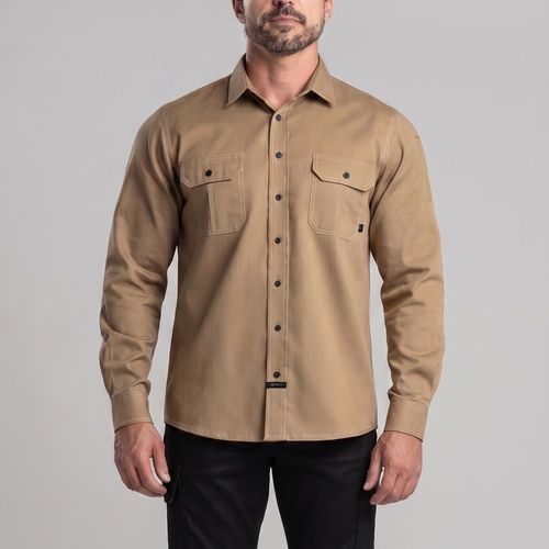 Workshirt Camisa Titan Coyote Manga Longa