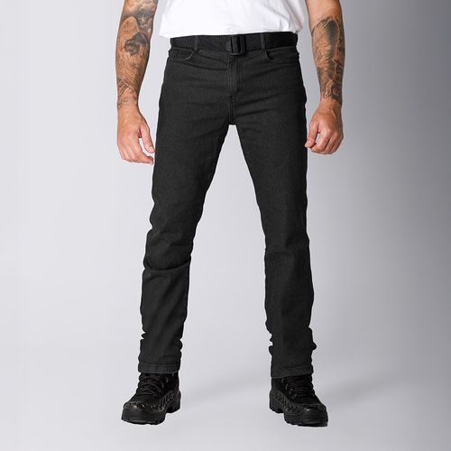 Calça Jeans Preta Unissex Padrão Pmmg
