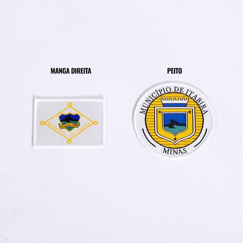 Distintivos Bordados Gcm Itabira 2 Pçs