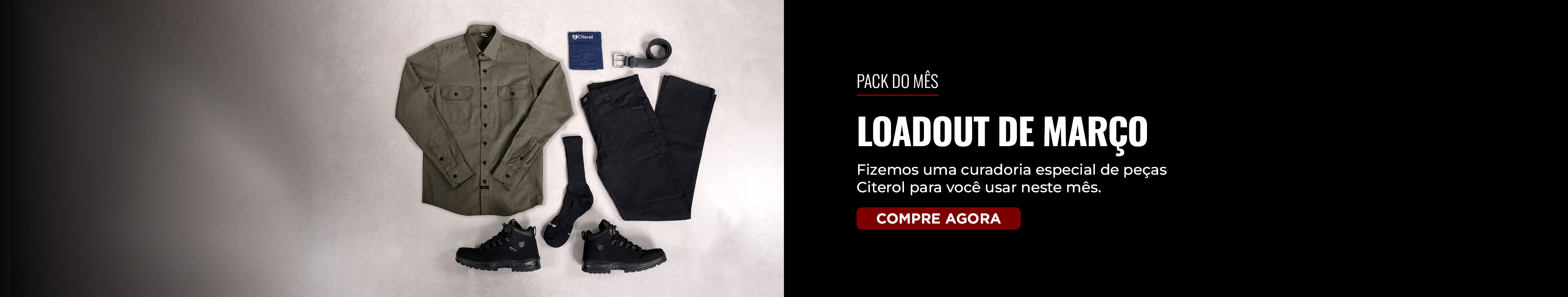 Pack do mês de Janeiro: o ano começa com força e conforto.