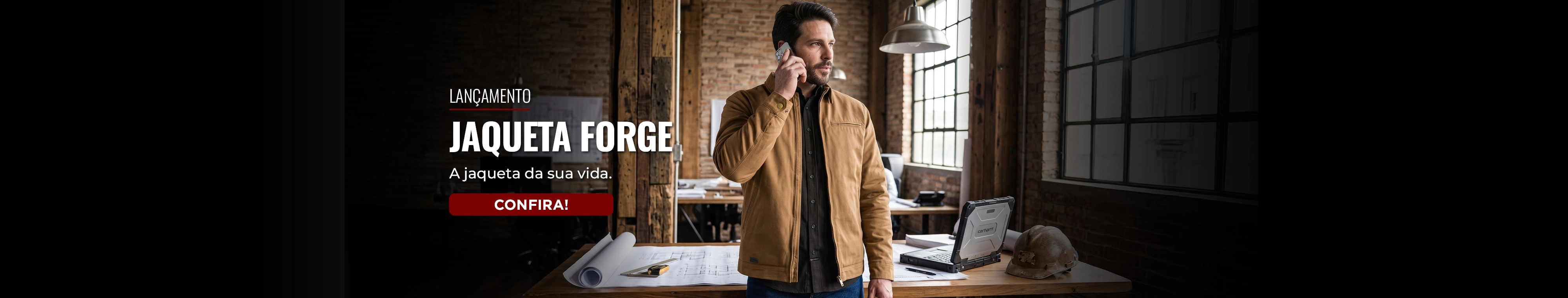 Lançamento Jaqueta Forge