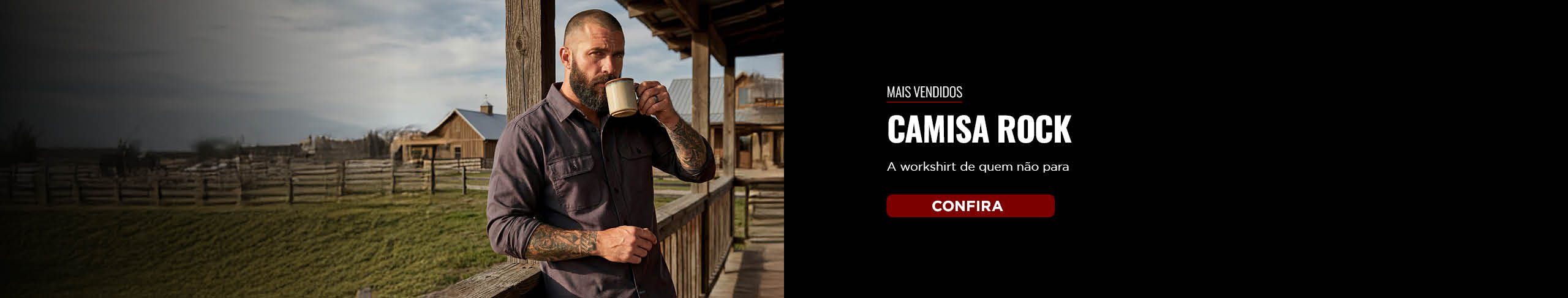 Camisa Rock: A workshirt de quem não para