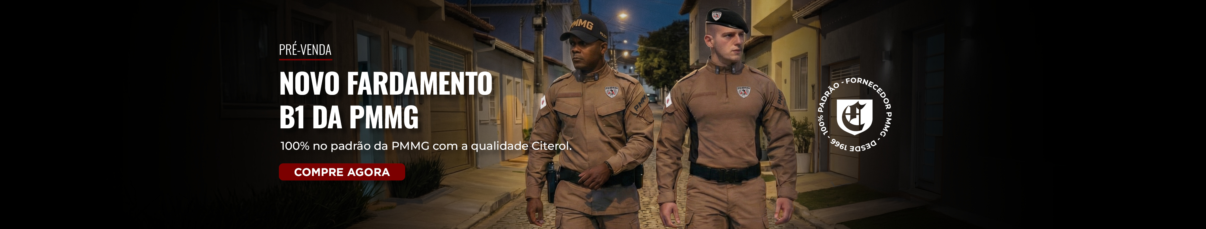 Novo Fardamento PMMG