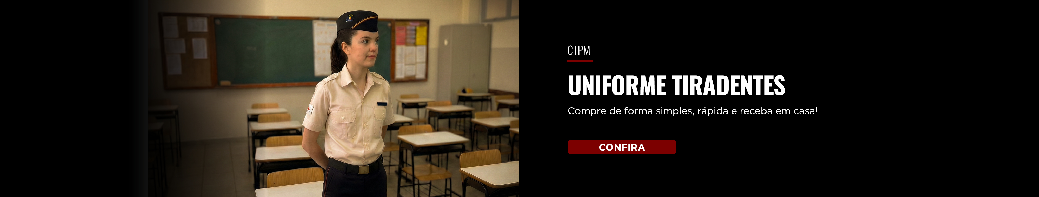 Uniformes Tiradentes: Compre de forma simples, rápida e receba em casa!