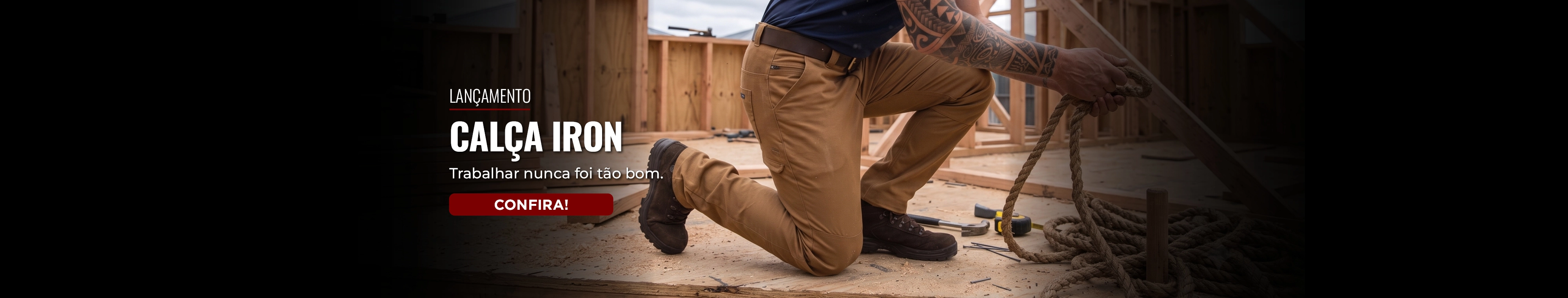 Lançamento Calça Iron