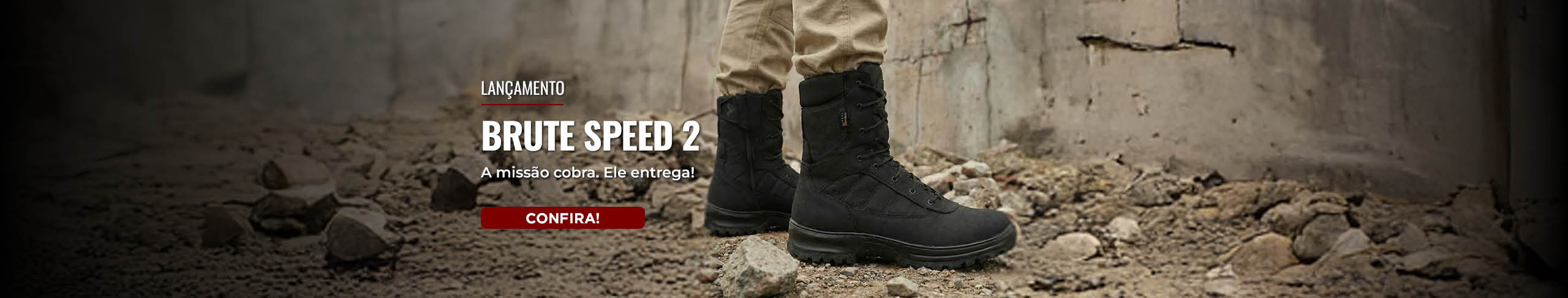 Lançamento! Coturno Citerol Brute Speed 2
